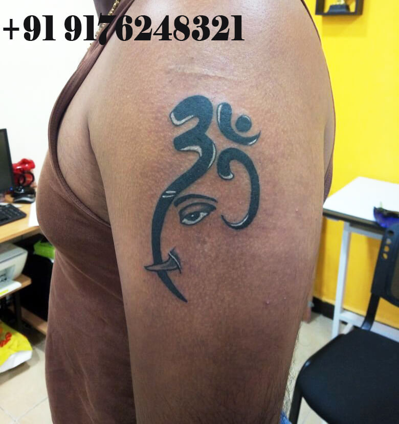 Om with ganesh tattoo_2